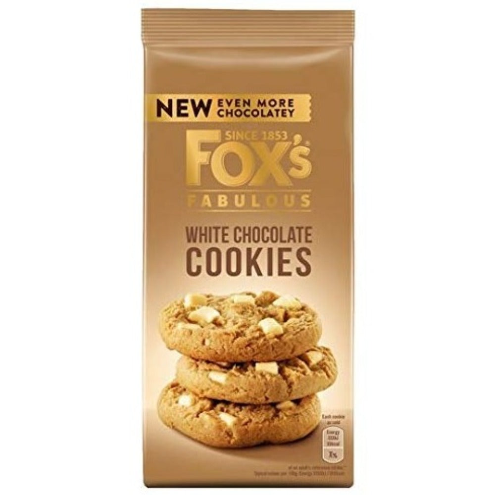 Fox's Fabulous Cookies - White Chocolate