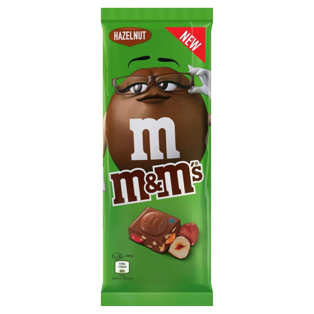 M&M's Hazelnut Chocolate Bar