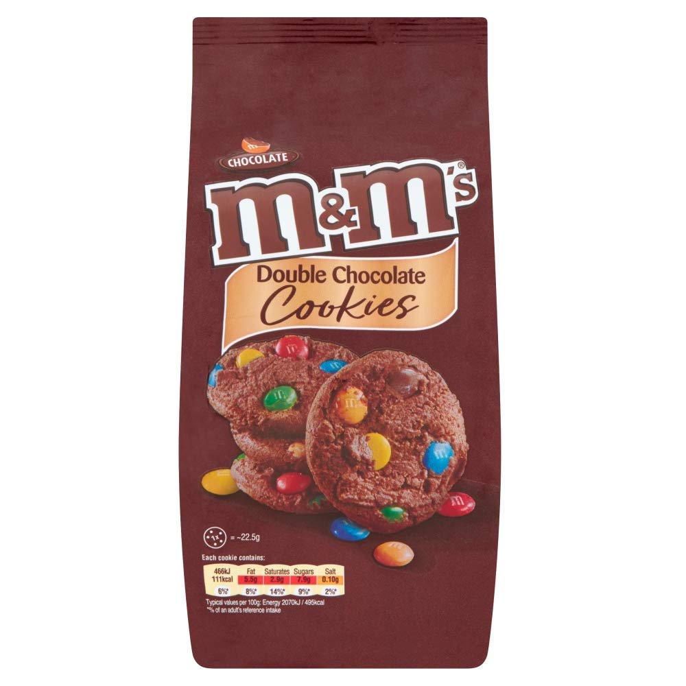 M&M's Double Chocolate Cookies