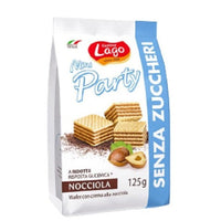 Thumbnail for Lago Mini Party Wafers Sugar Free - Hazelnut Cream