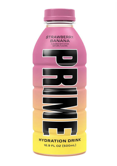 Prime strawberry banana drink