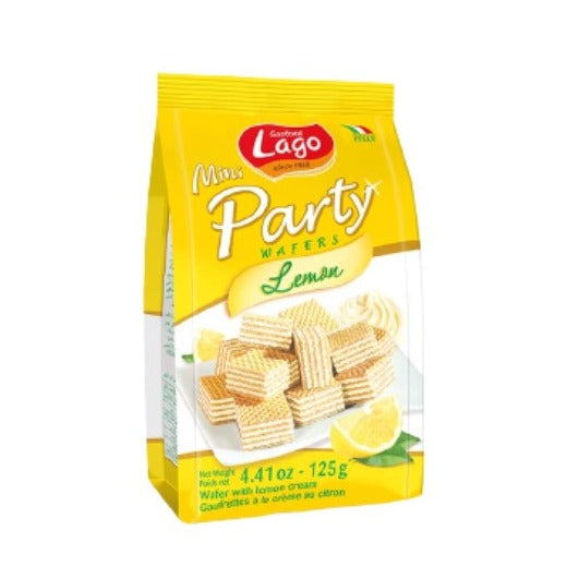 Lago Mini Party Wafers - Lemon Cream