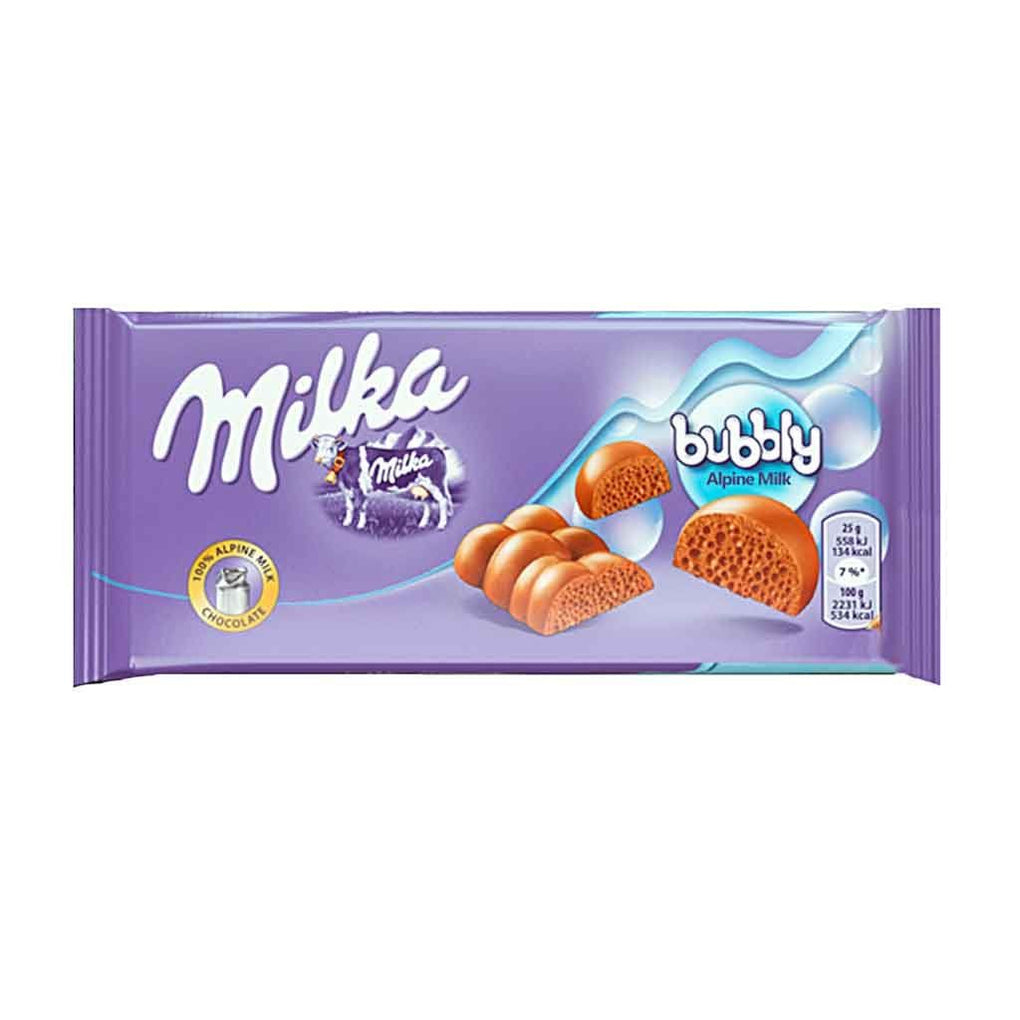 Milka Bubbly Chocolate Bar