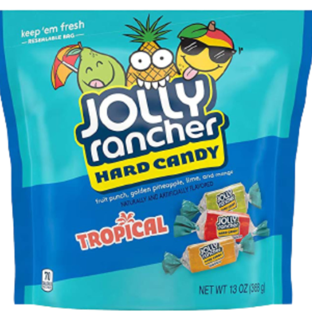 Jolly Rancher Hard Candy - Tropical Stand Up Bag