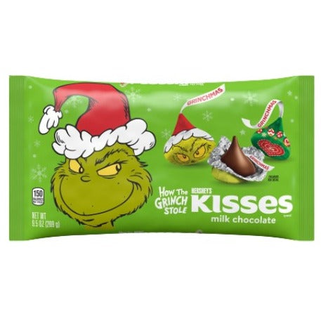 Hershey's Kisses Grinchmas- Milk Chocolate 269g