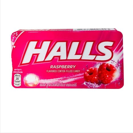 Halls Icy Raspberry Filled Flavoured Candy