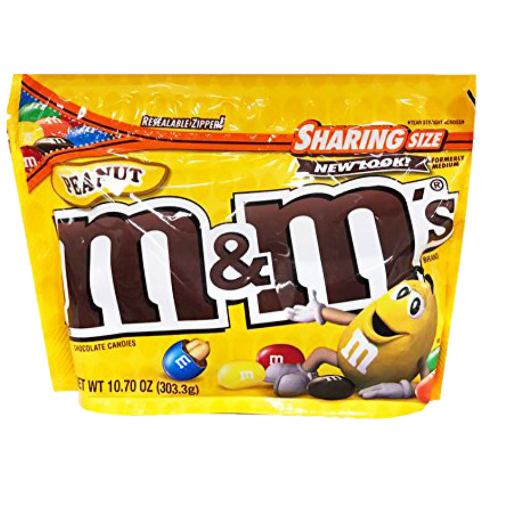 M&M's Peanut Chocolate Candies Sharing Size Pouch