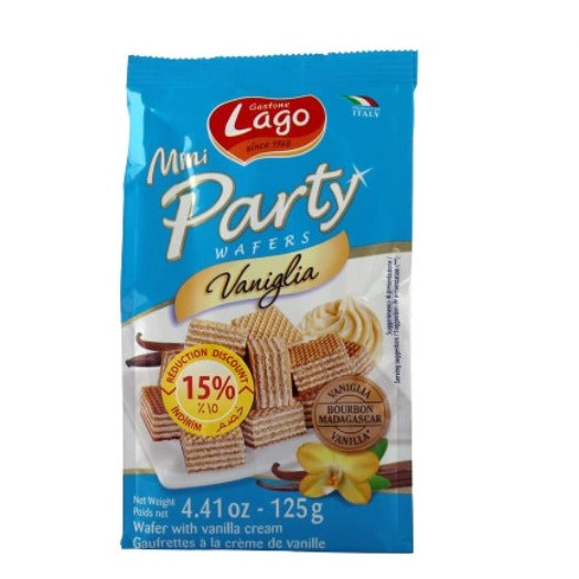 Lago Mini Party Wafers - Vanilla Cream