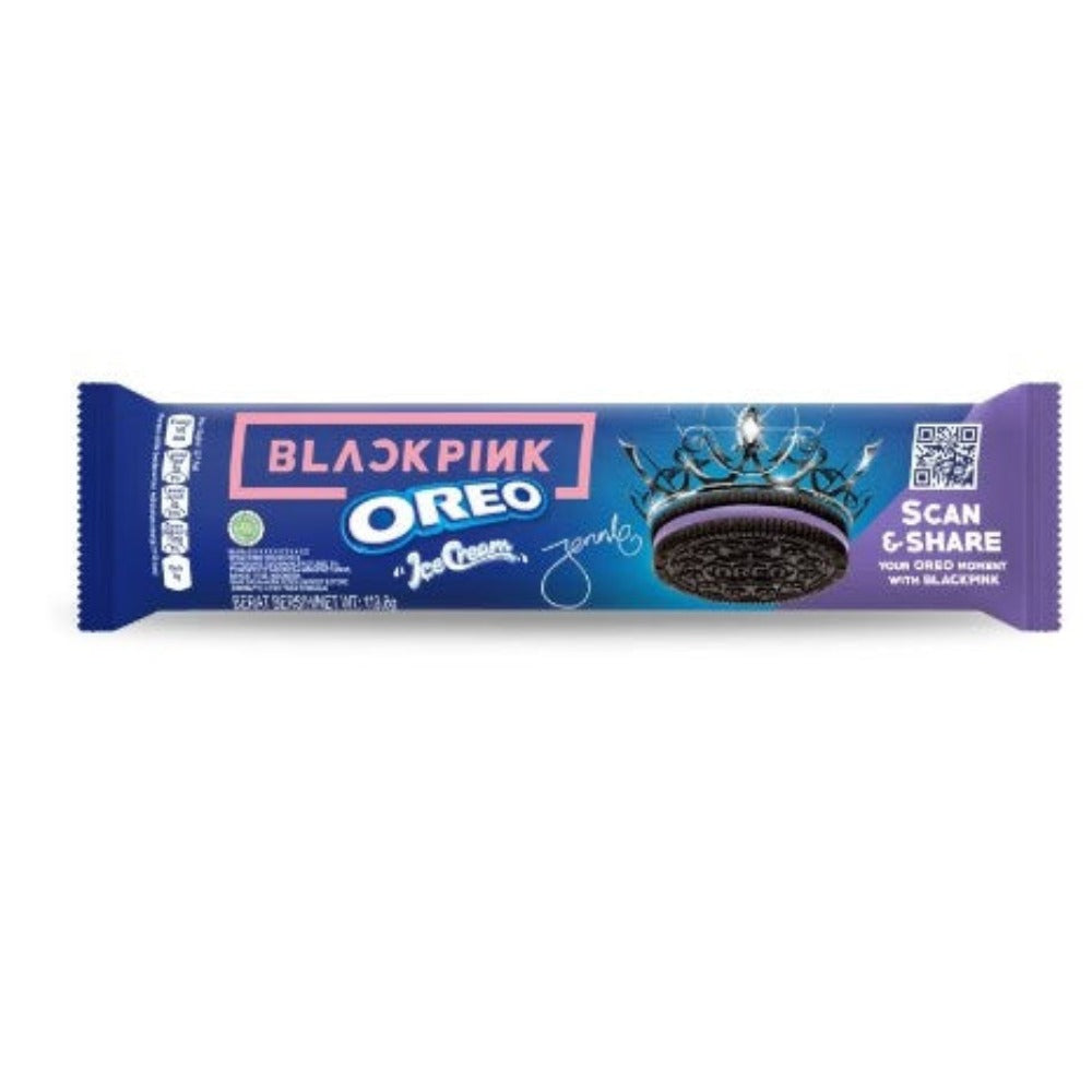 Oreo Biscuits - Black Pink Dark Biscuits Ice Cream Flavour