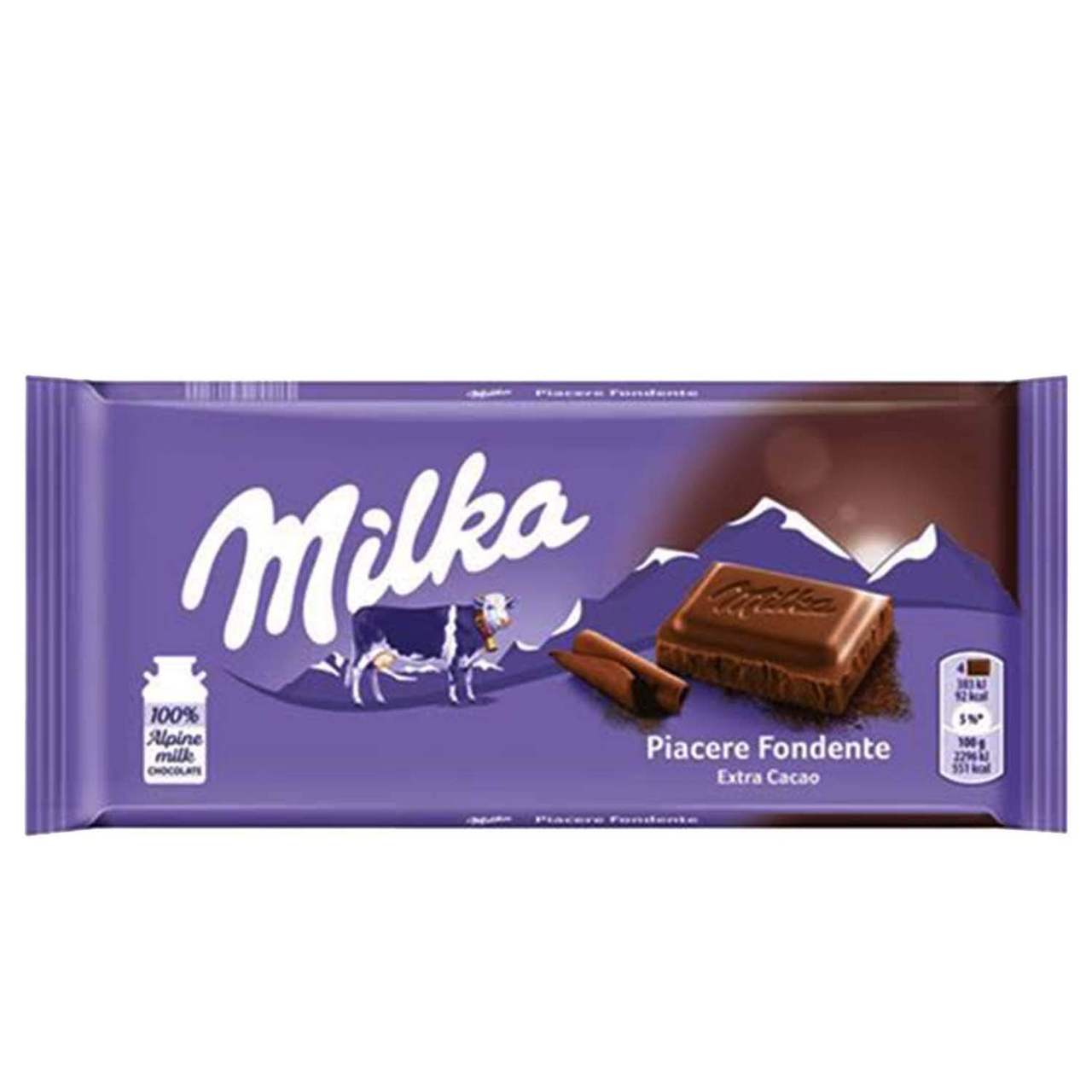 Milka Extra Cocoa Chocolate Bar