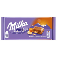 Thumbnail for Milka Peanut Crispy Caramel