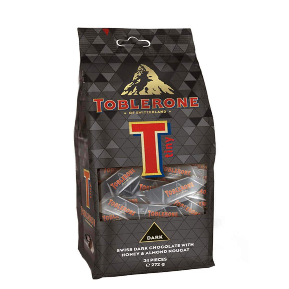 Toblerone Tiny Swiss Dark Chocolate Bag (32 pieces)