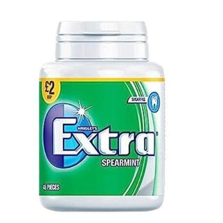 Wrigley's Extra Spearmint Sugar Free Chewing Gum Box