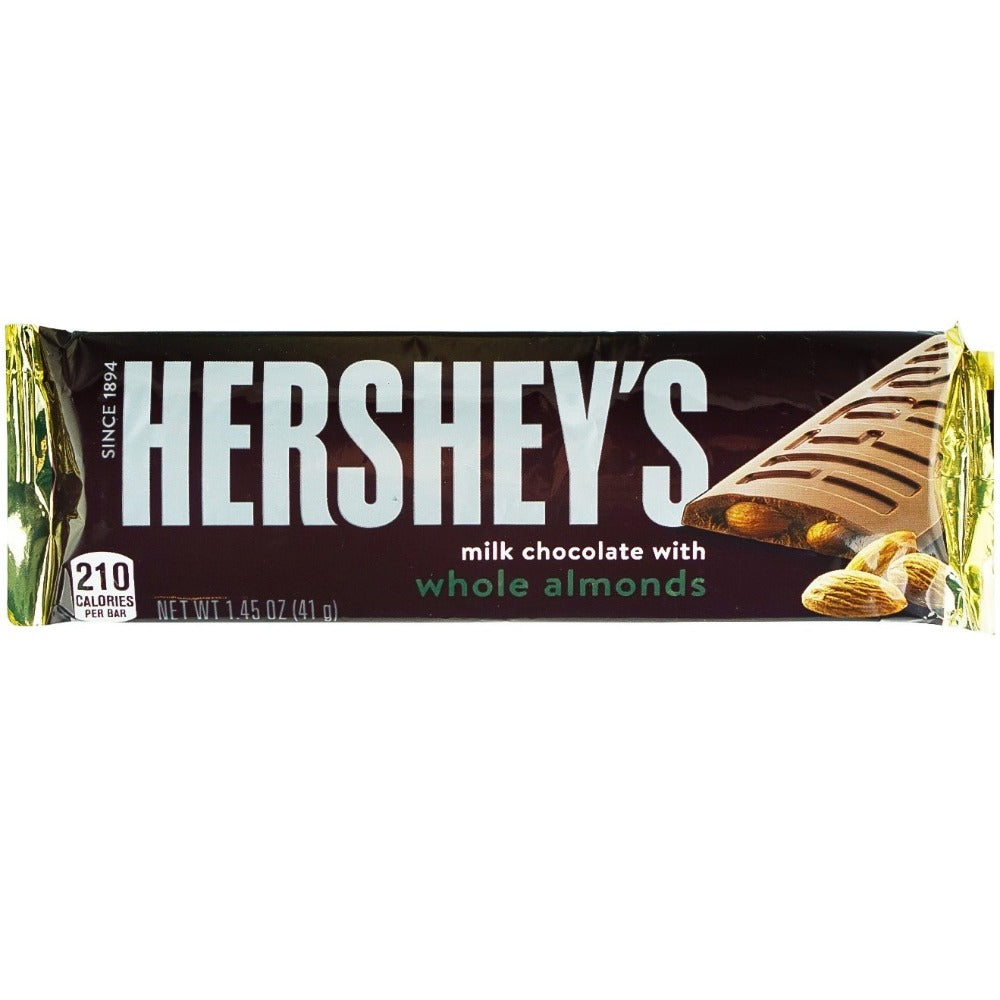 Hersheys - Milk Chocolate With Whole Almonds