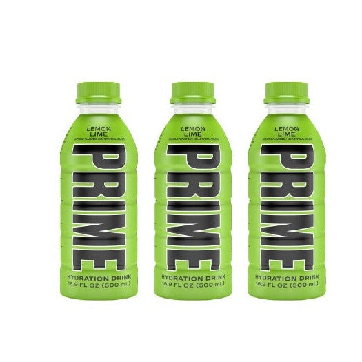 Prime Hydration Drink - Lemon Lime ( Pack of 3)